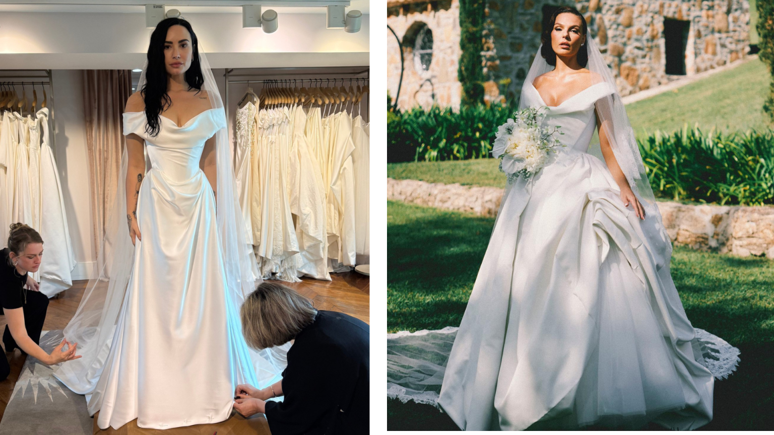 Demi Lovato e Isis Valverde (Fotos: Reprodução/Vogue/@ivanerick/Divulgação)