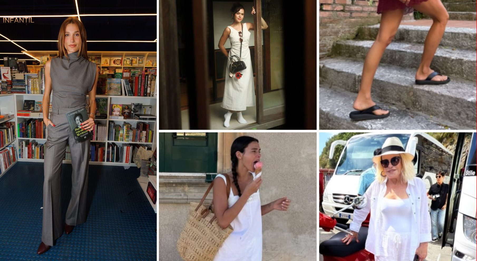 Looks minimalistas (Fotos: Brazil News/Reprodução/Instagram)