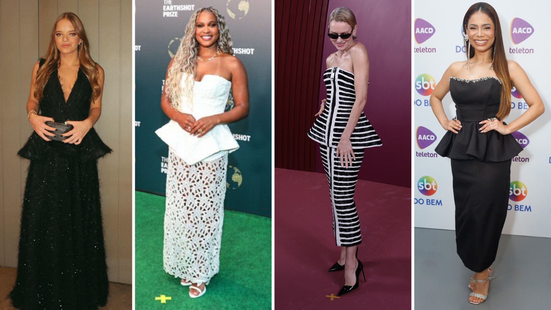 Famosas com cintura peplum (Fotos: Reprodução/Instagram/Brazil News)