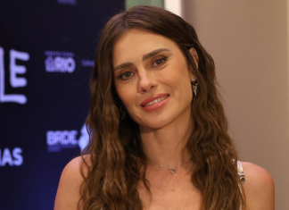 Carolina Dieckmmann acerta com look branco para ‘(Des)controle’ Carolina Dieckmmann (Foto: Roberto Filho/Brazil News)