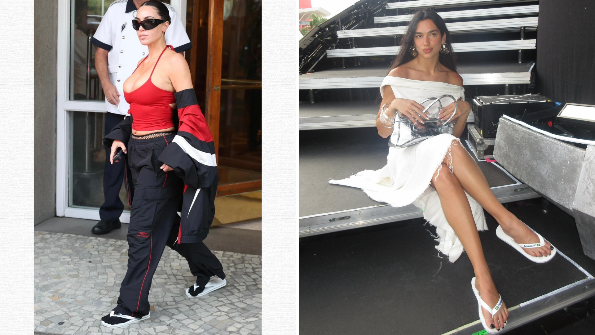 Kim Kardashian e Dua Lipa (Fotos: Roberto Filho/Divulgação - Instagram/Reprodução)