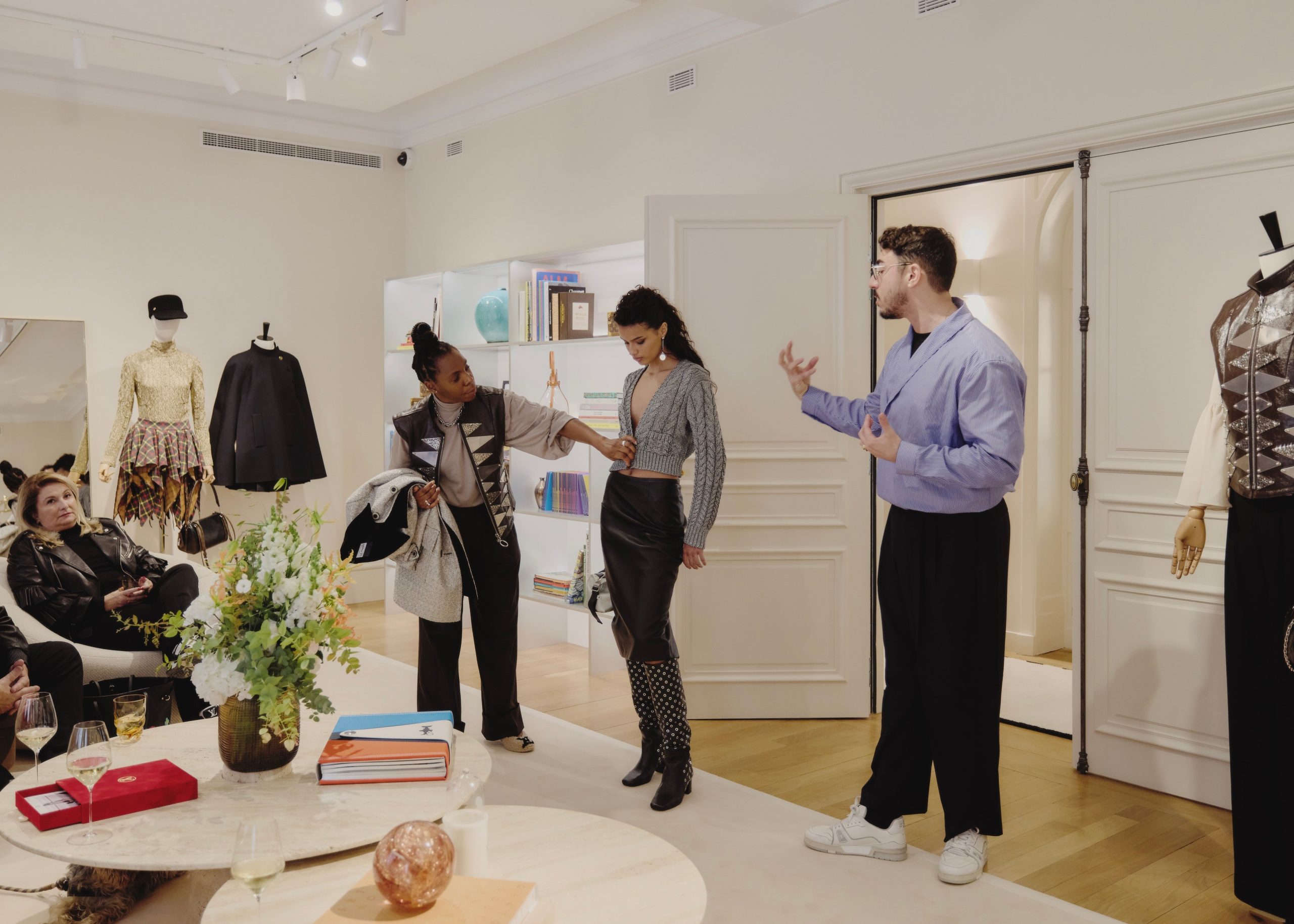 Bárbara Amorim para Louis Vuitton (Foto: Valentin Le Cron/Divulgação)