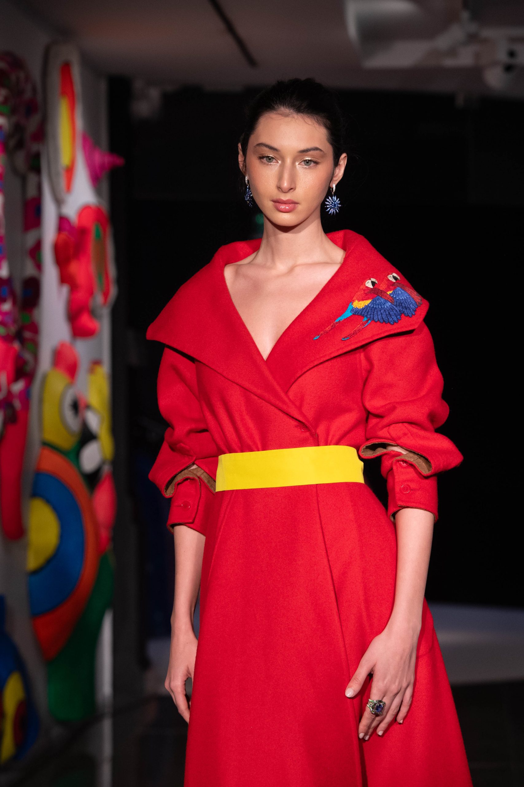 Desfile da grife Thayná Caiçara em Paris (Foto: Meera Fox/Divulgação)