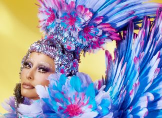 Sabrina Sato se transforma em flor rara e resistente na Gaviões Sabrina Sato (Foto: Gabriela Schmidt/Divulgaçao)