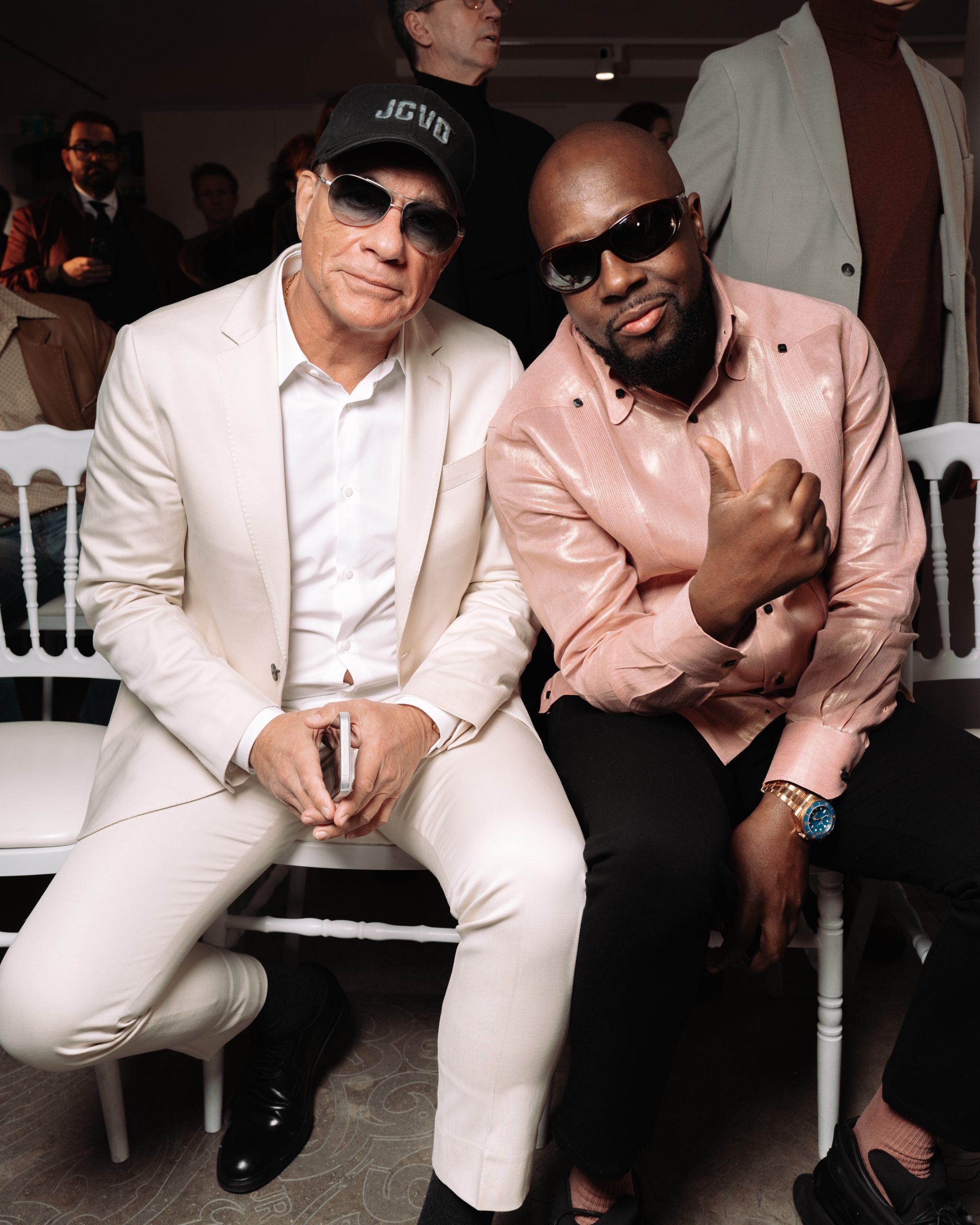 Wyclef Jean e Jean Claude Van Dame (Foto: Divulgação)