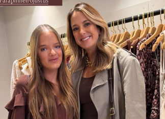 Rafa Justus e Tici Pinheiro provam elegância da cor marrom Rafa Justus e Ticiane Pinheiro (Foto: @ticipinheiro/Instagram/Reprodução)