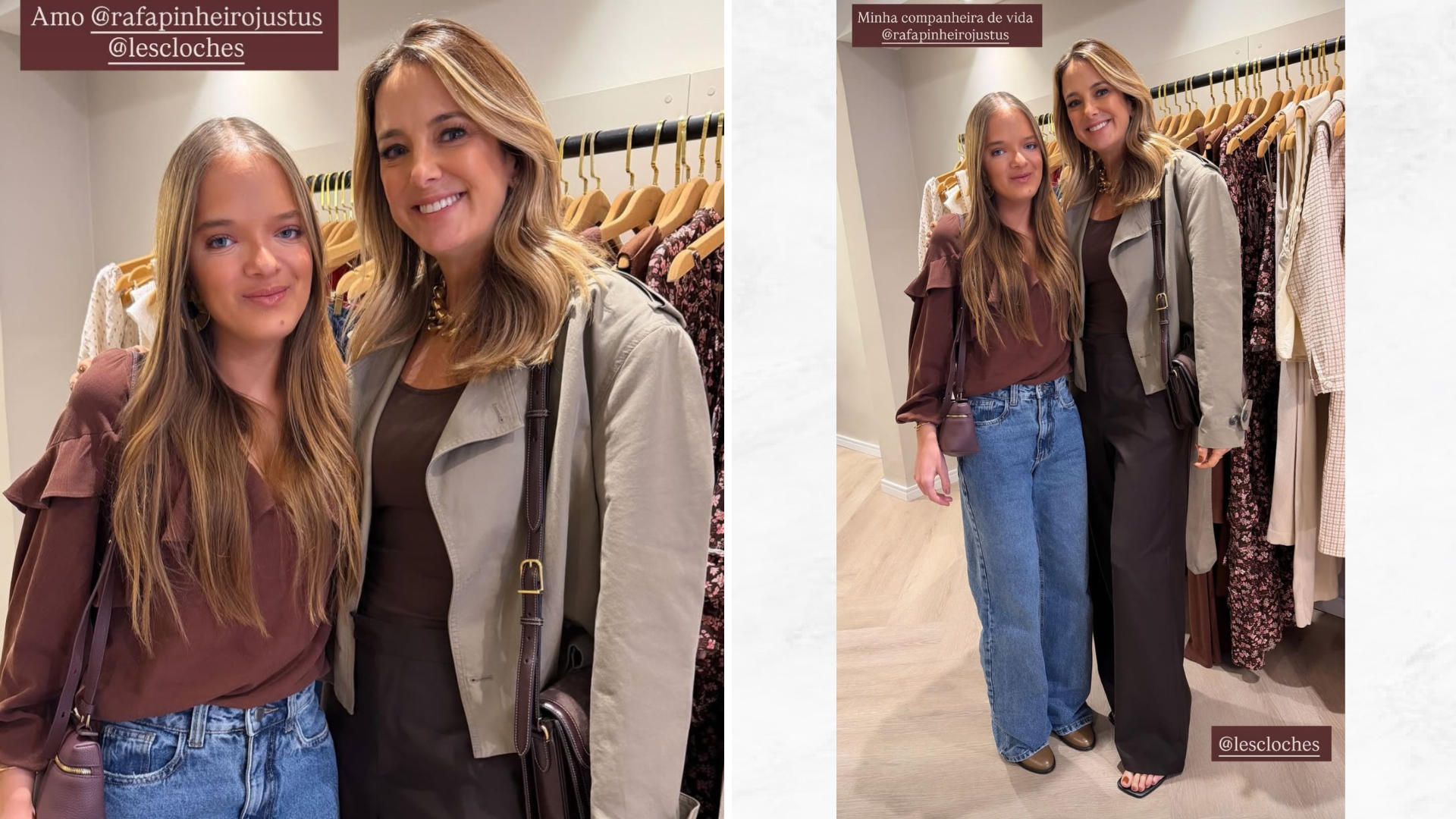 Rafa Justus e Ticiane Pinheiro (Foto: @ticipinheiro/Instagram/Reprodução)