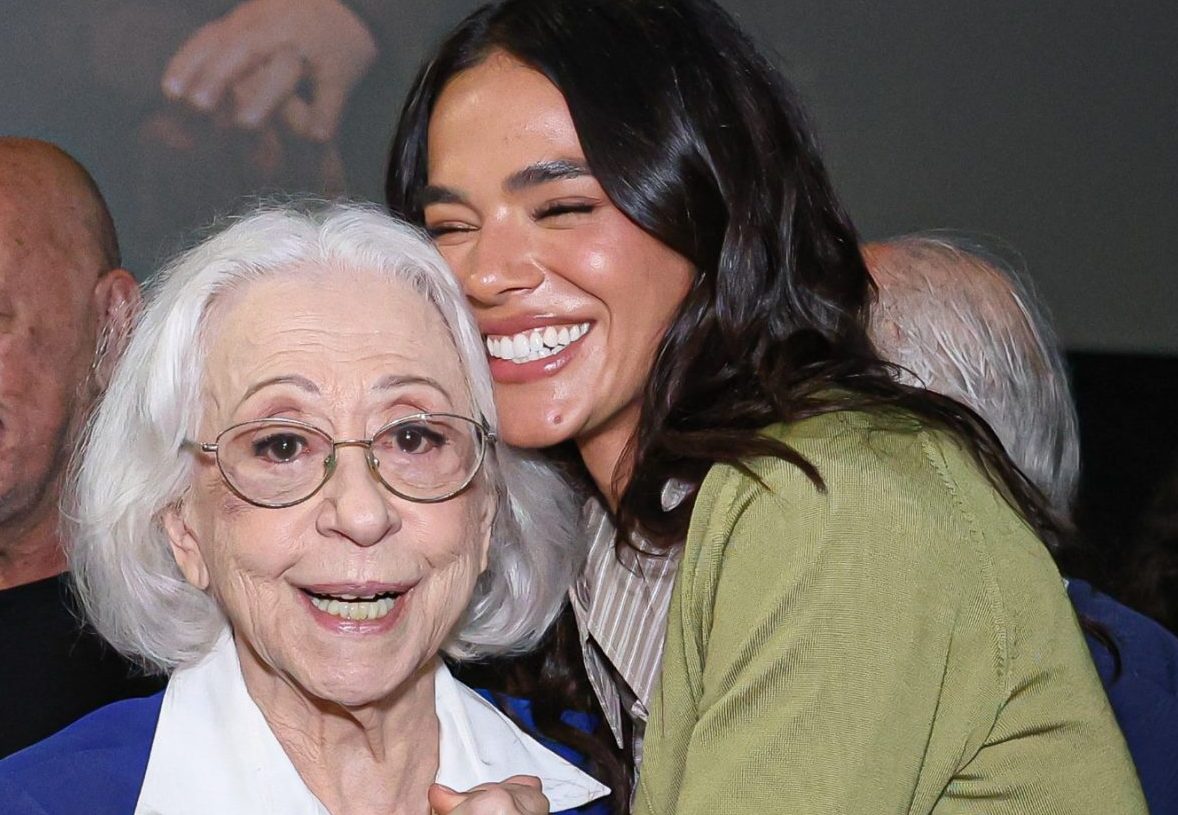 Fernanda Montenegro e Bruna Marquezine (Foto: Robeerto Filho/Brazil News)