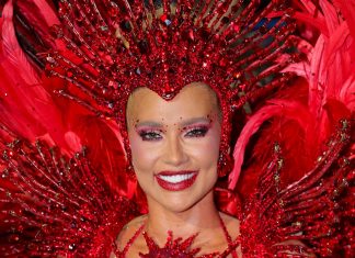 De Virgínia a Gkay: fantasia pesada, bicho-papão e LED na Sapucaí Virgínia (Foto: Brazil News)