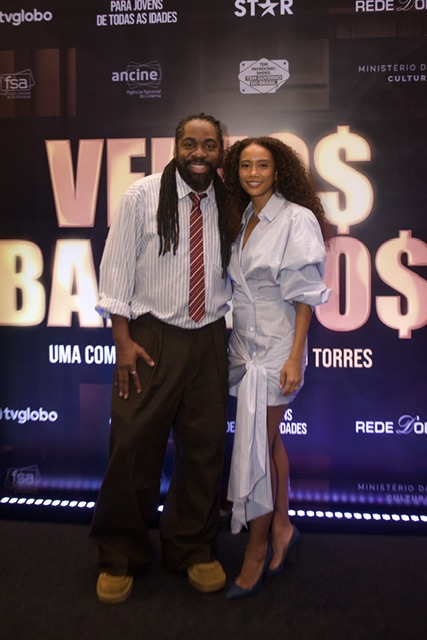 Lázaro Ramos e Taís Araújo (Foto: Letycia Miller/Brazil News)