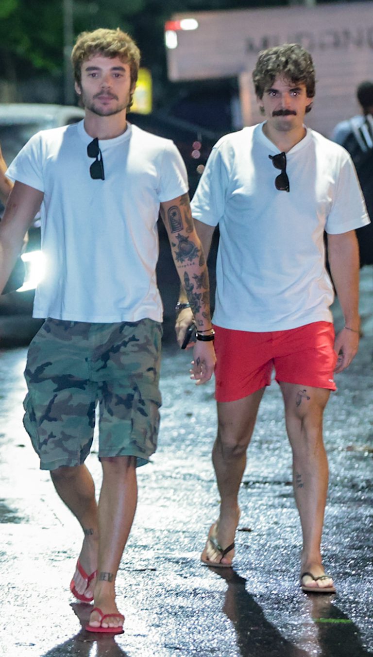 João Lucas e o pastor Victor Azevedo (Foto: Victor Chapetta/Brazil News)