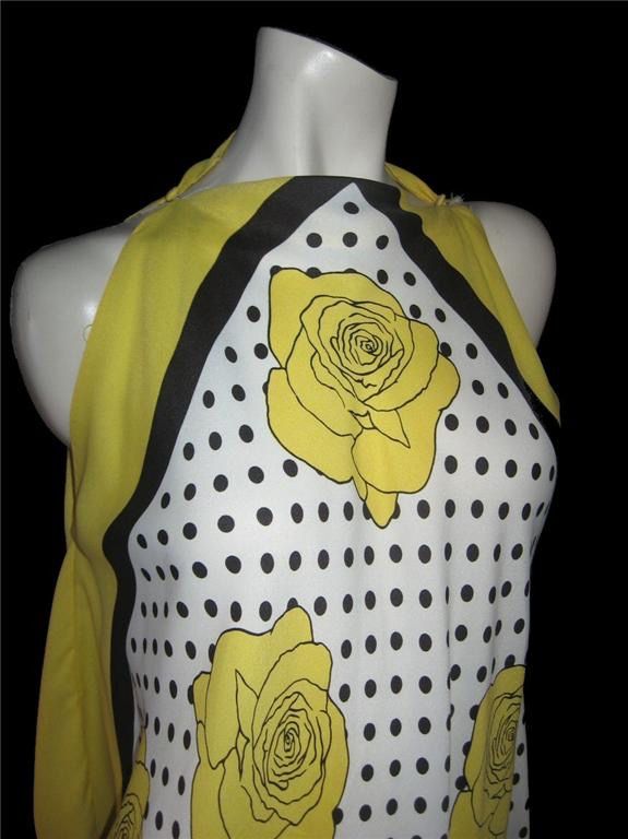 Lenço Luis Estevez dos anos 1970 (Foto: maryella.scharnhorst/pinterest/Reprodução)