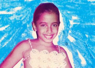 Anitta usa foto de infância em “Pinterest” com look de copos de café Capa do singlke "Pinterest", de Anitta (Foto: Divulgação)