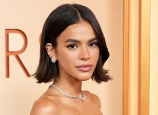 Oscar 2026: Bruna Marquezine cruza tapete vermelho com look Gucci Bruna Marquezine (Foto: Reprodução/Instagram)