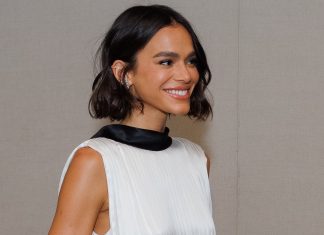 Velhos Bandidos: Bruna Marquezine usa vestido P&B Dior de R$ 97 mil Bruna Marquezine (Foto: Foto Clayton Felizardo/Brazilnews)