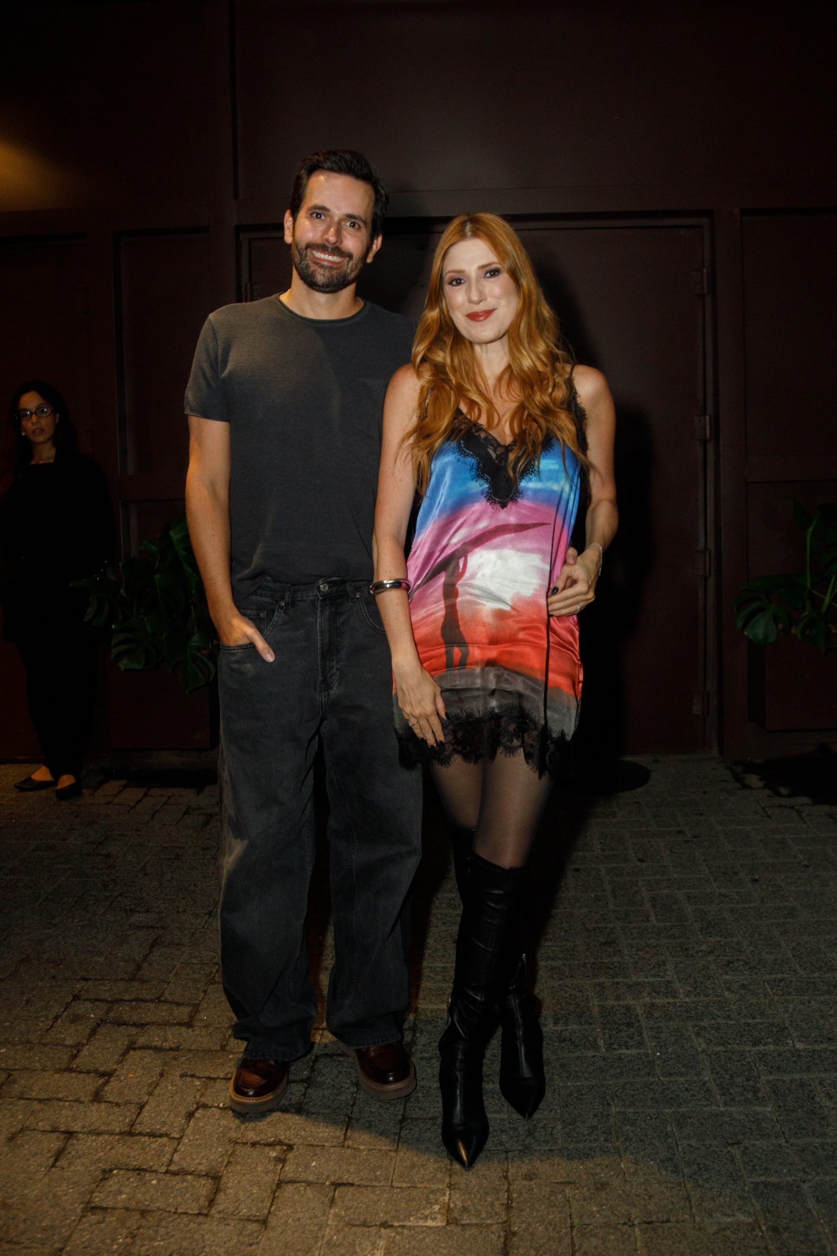 Dani Calabresa e o marido Richard (Foto: Brazil News)