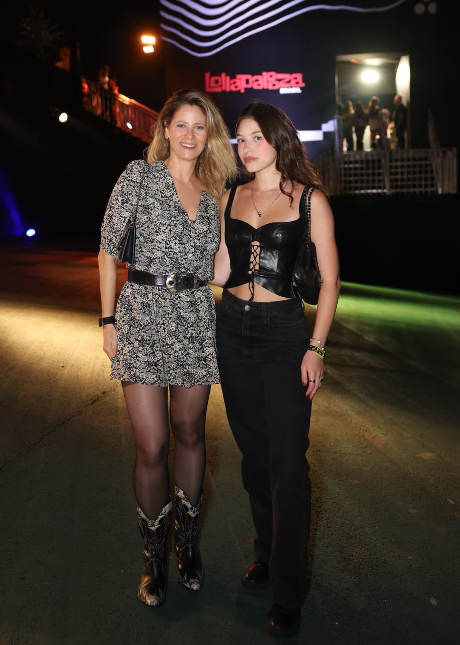 Didi Wagner e a filha Laura (Foto: Brazil News)