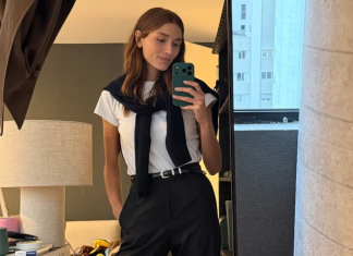 Sasha prova ar fashion do minimalismo em 4 looks com peças curingas Sasha (Foto: @sashameneghel/Instagram/Reprodução)