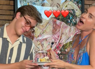 Angélica usa look boho chic de R$ 2,8 mil no aniversário do filho Joaquim e Angélica (Foto: @angelicaksy/Instagram/Reprodução)