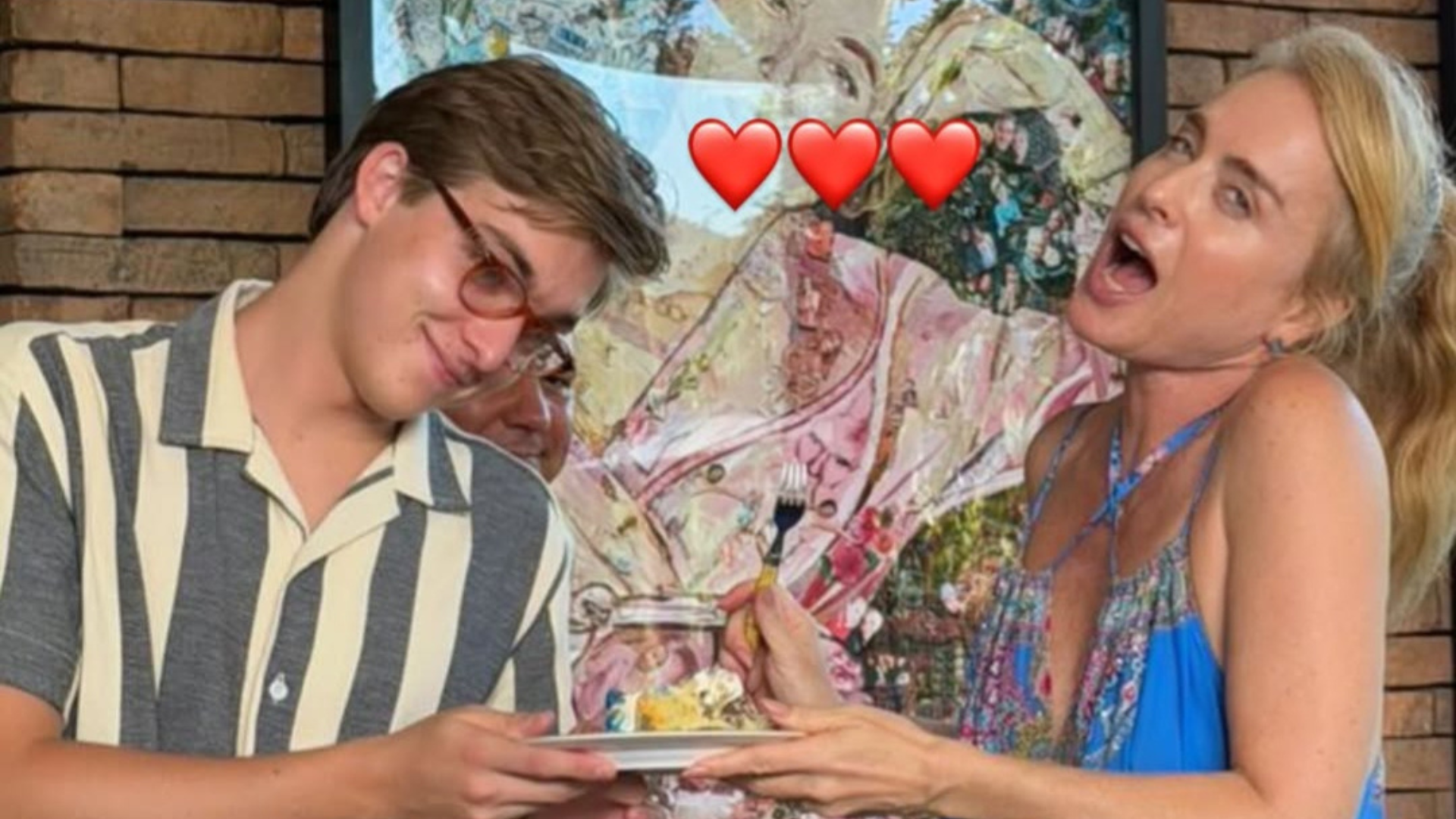 Joaquim e Angélica (Foto: @angelicaksy/Instagram/Reprodução)