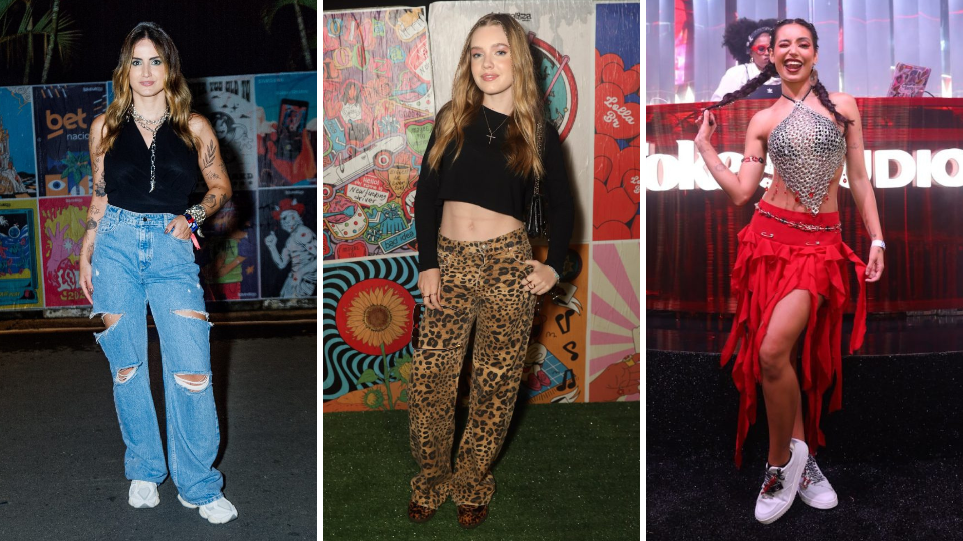 Mari Palma, Pietra Quintela e Vanessa Lopes (Foto: Brazil News)