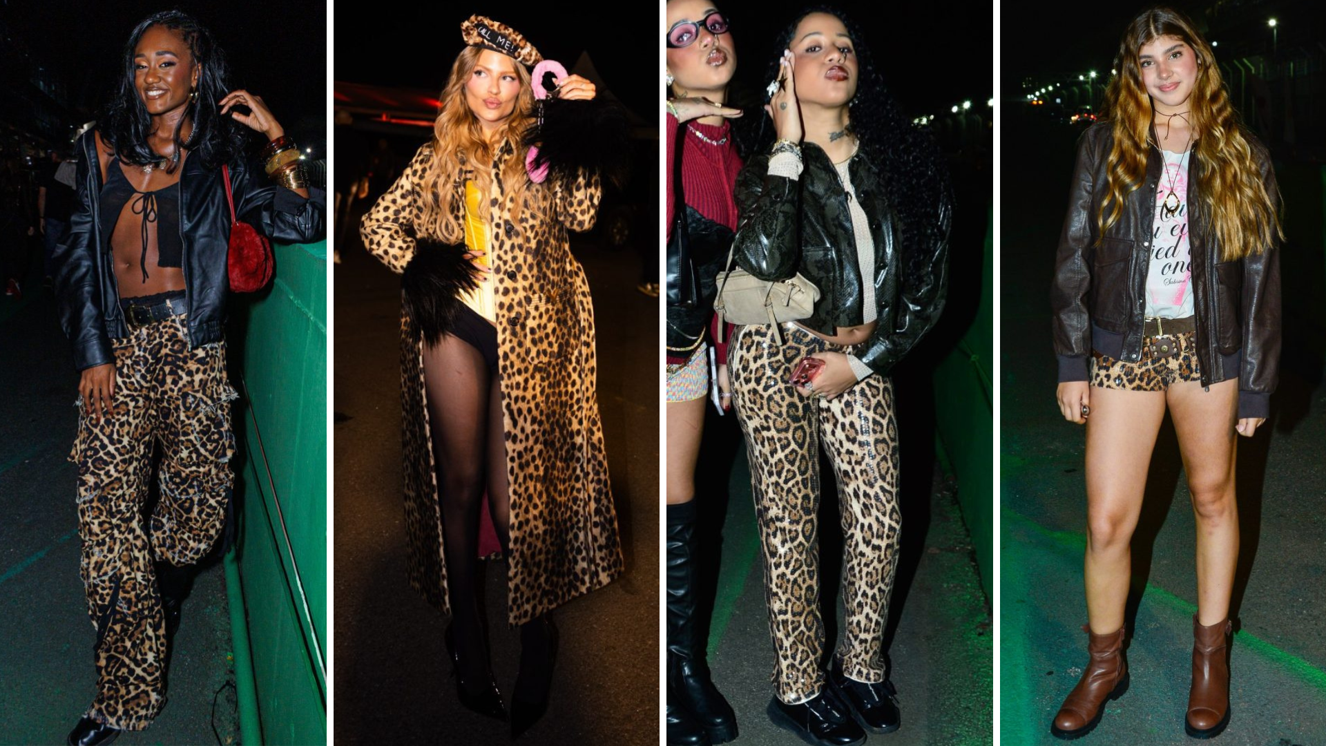 Oncinha no Lollapalooza (Foto: Brazil News)