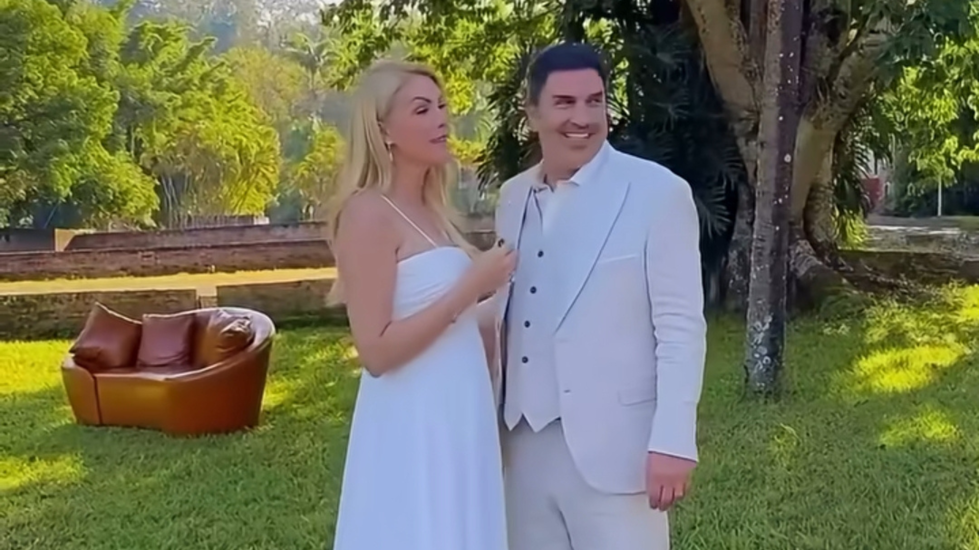 Ana Hickmann e Edu Guedes (Foto: @ahickmann/Instagram/Reprodução)