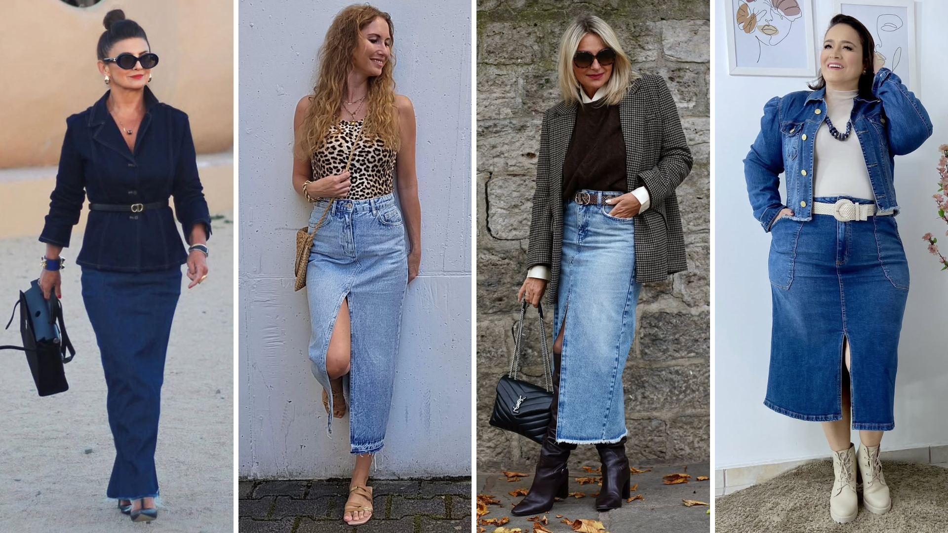 (Foto: @pecgor, @nineteen.eighty.three, @larisa_uikt e @renatahespanha_look/Instagram/Reprodução)