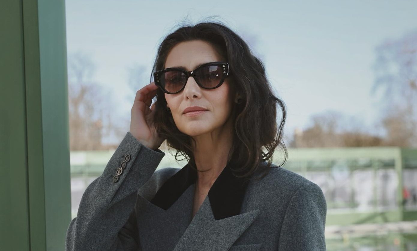 Maria Fernanda Cândido no desfile da Dior (Foto: Reprodução/Instagram)