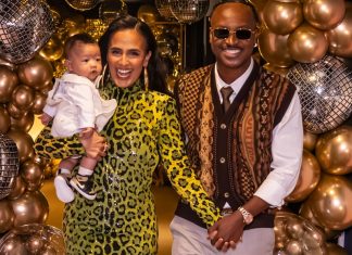 Oncinha de Carol Peixinho e mais looks do aniversário de Thiaguinho Thiaguinho, Carol Peixinho eo filho Bento (Foto: Reprodução/Instagram)