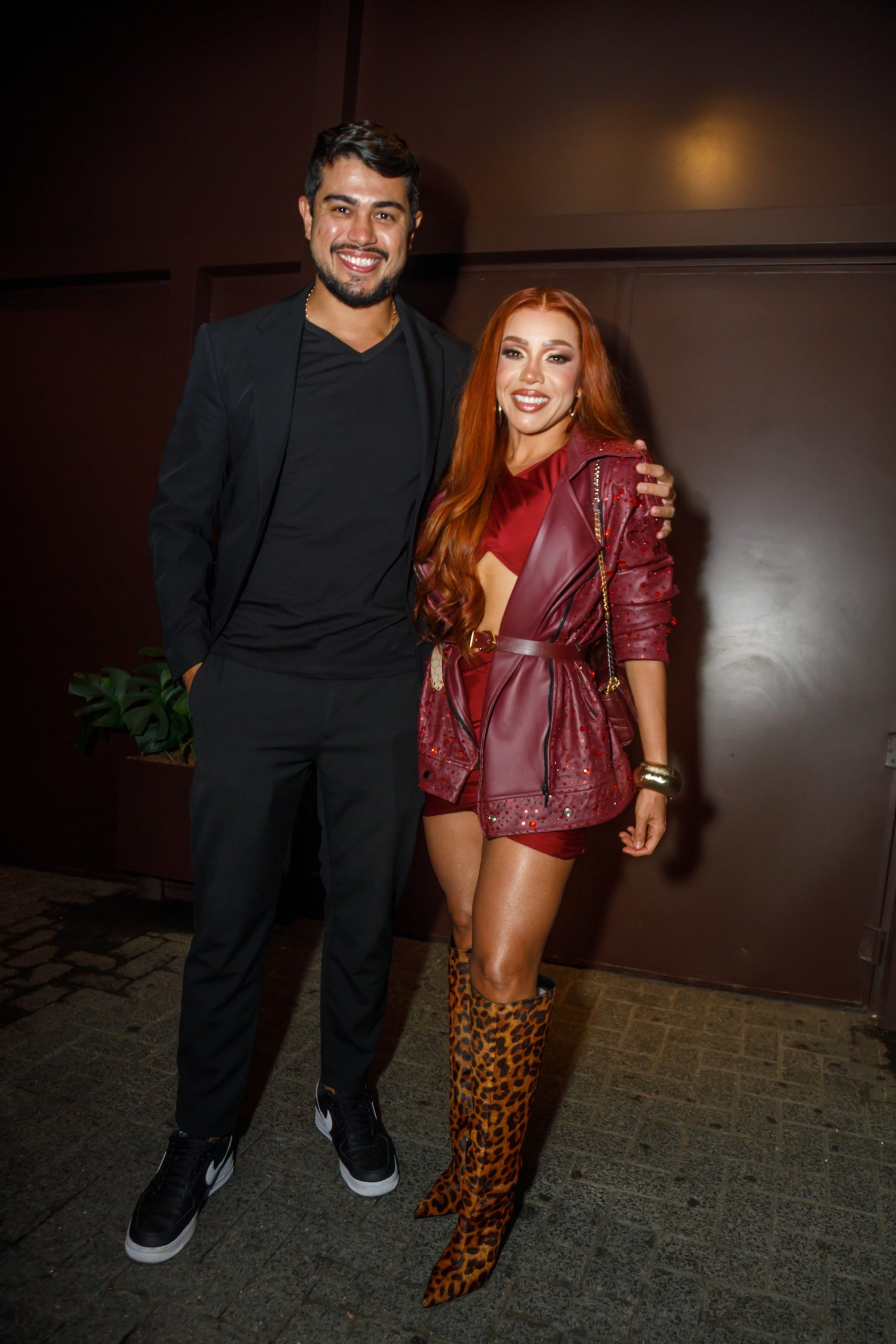 Vivi Bathidão e o marido (Foto: Brazil News)