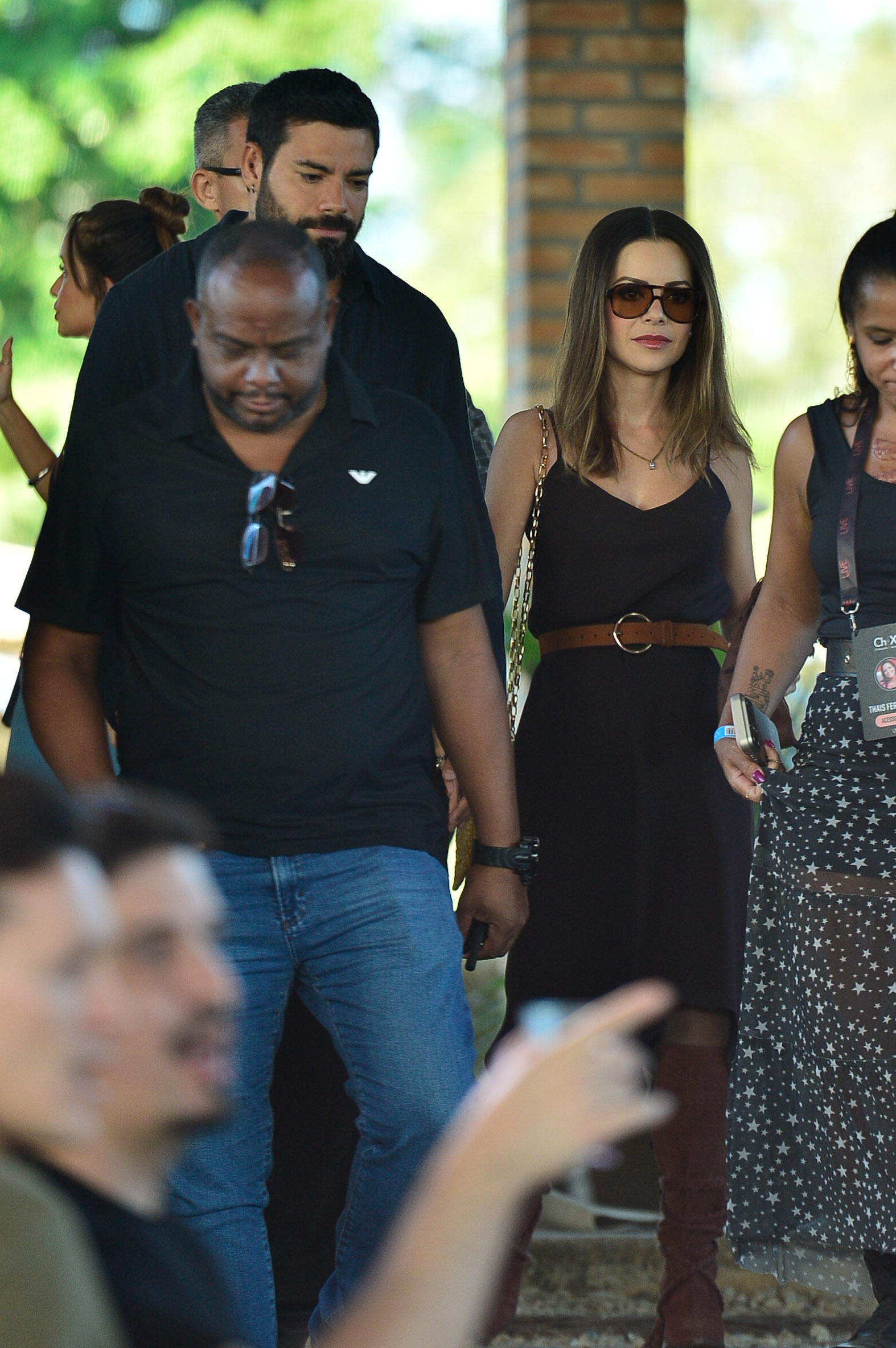 Pedro Andrade e Sandy (Foto: Eduardo Martins/Brazil News)