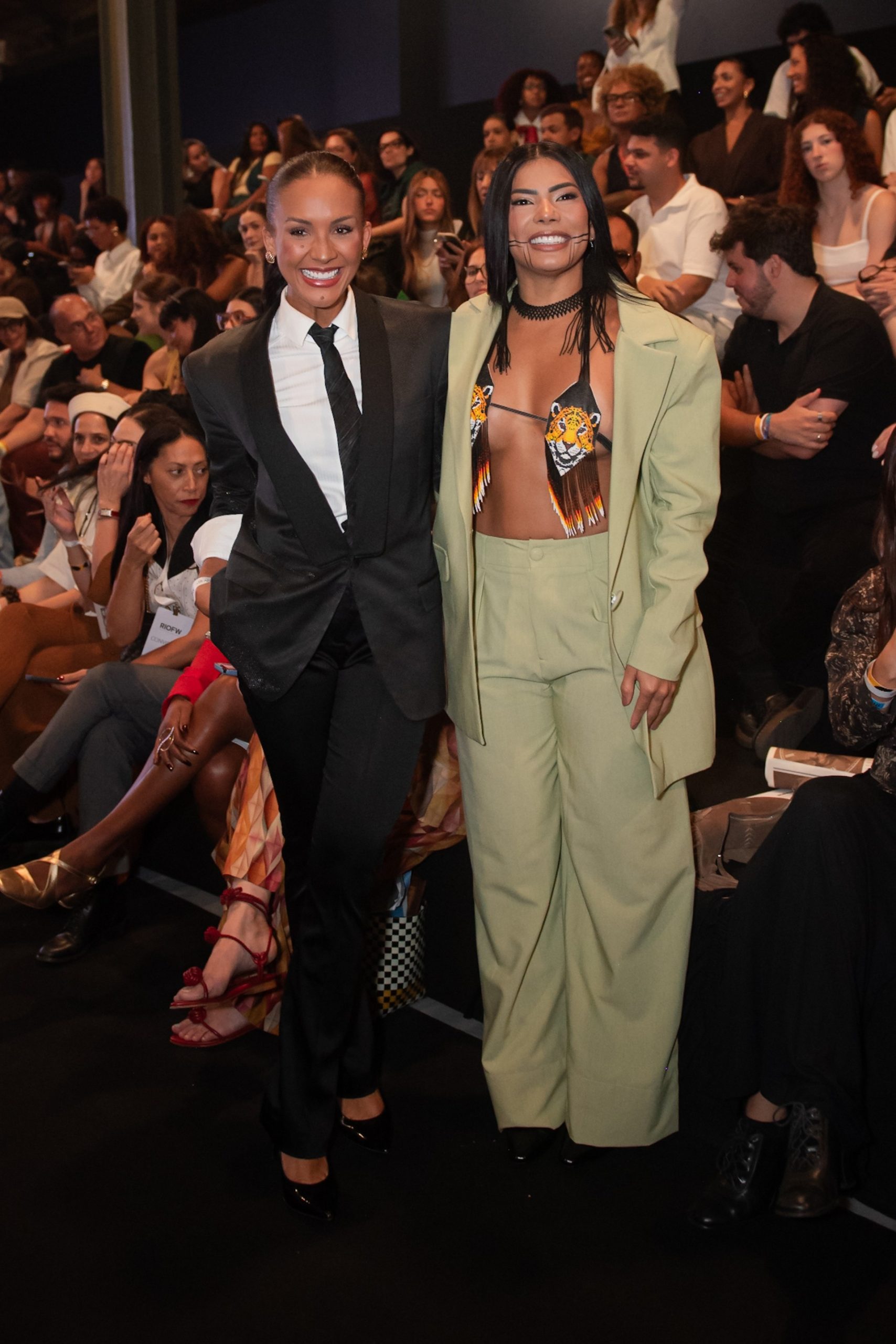 Maxiane e Marciele (Foto: Brazil News)