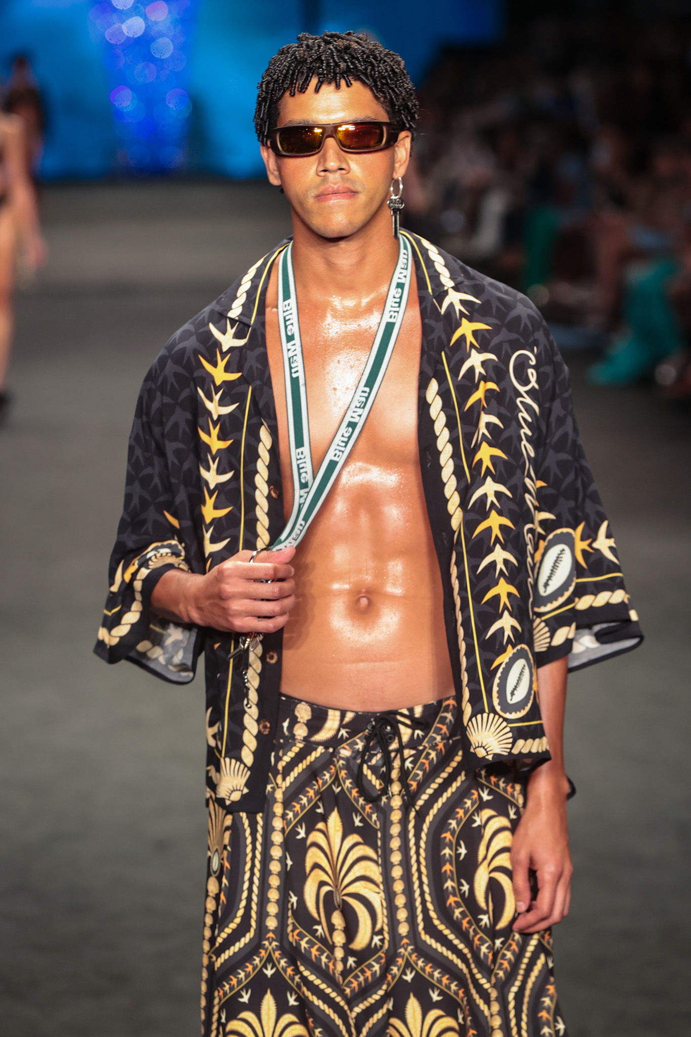 Desfile da BlueMan (Foto: Victor Chapetta/Brazil News)