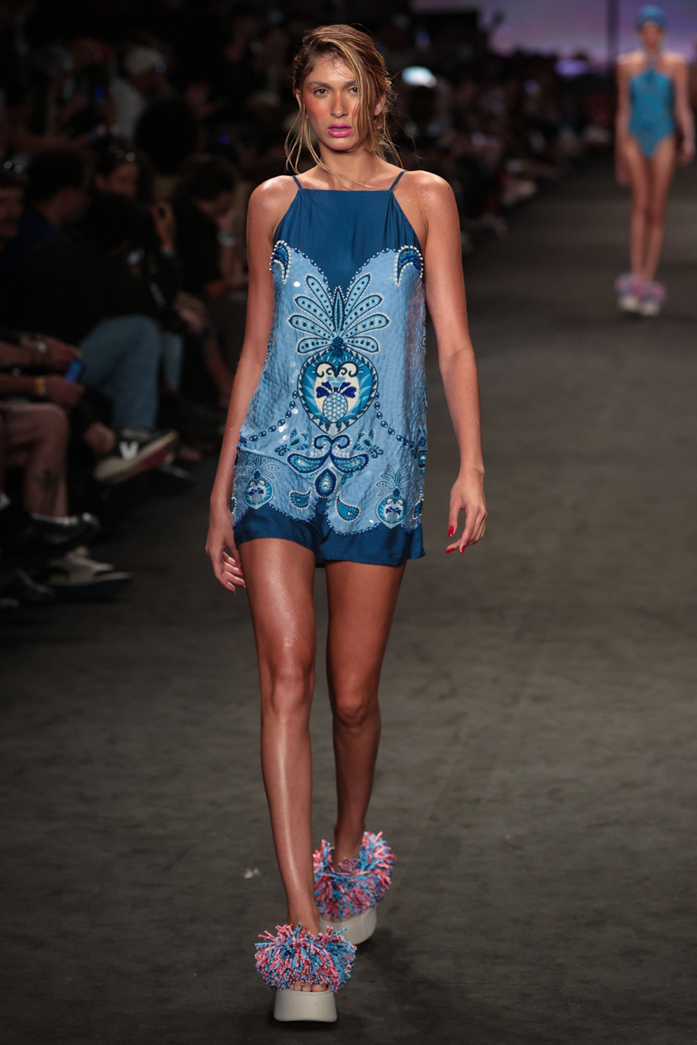 Desfile da BlueMan (Foto: Victor Chapetta/Brazil News)