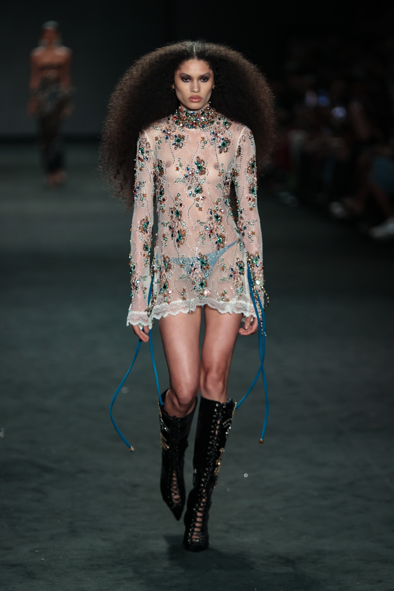 Desfile da Hisha, no Rio Fashion Week (Foto: Victor Chapetta/Brazil News)