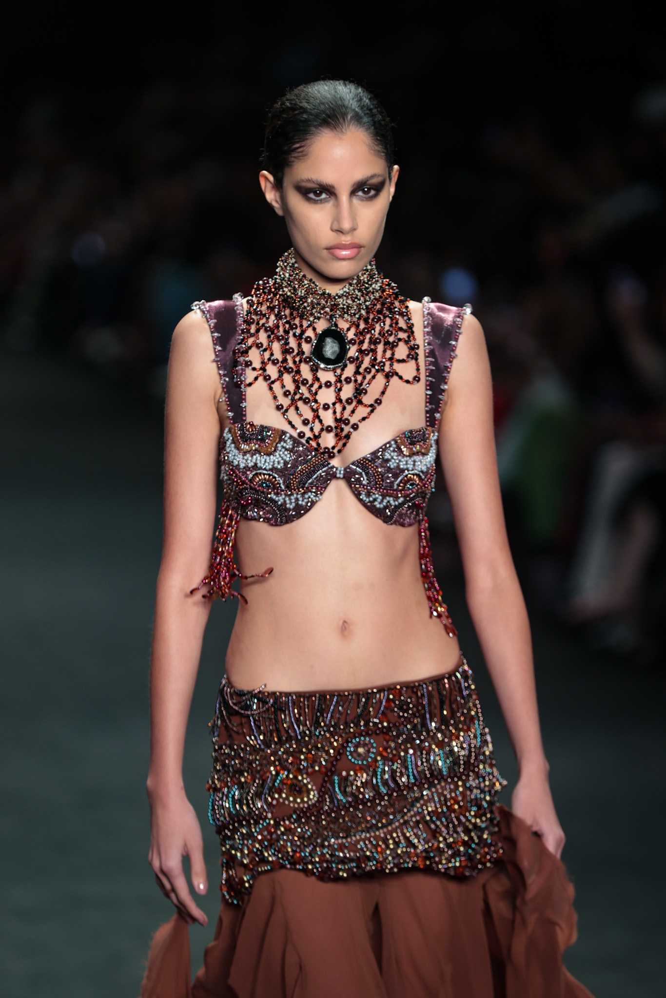 Desfile da Hisha, no Rio Fashion Week (Foto: Victor Chapetta/Brazil News)