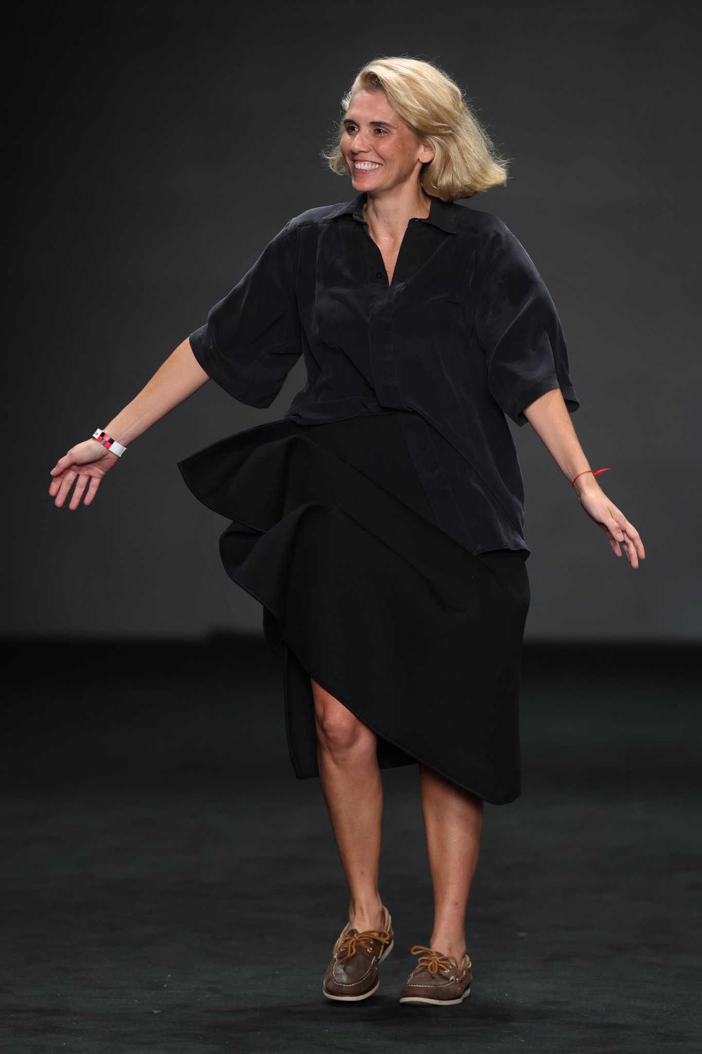 Estilista Monique Argalji no Rio Fashion Week (Foto: Roberto Filho/Brazil News)