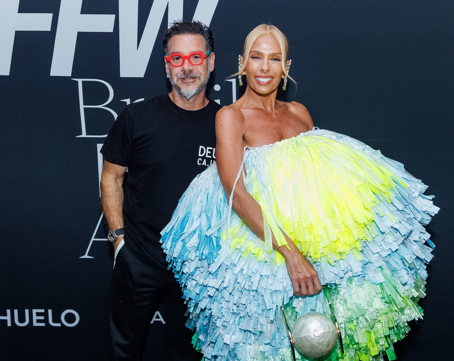 Alexandre Iodice e Adriane Galisteu (Foto: Clayton Felizardo/Brazil News)