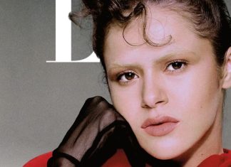 Maisa surge sem sobrancelhas em capa de revista e internet reage Maisa na capa da Elle (Foto: Reprodução)