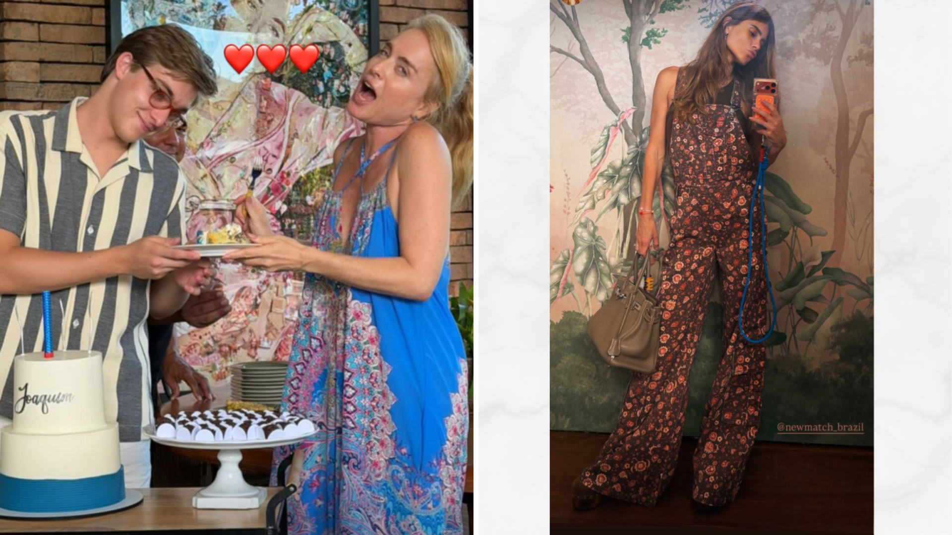 Angélica e Carolina Dieckmmann (Foto: Instagram/Reprodução)