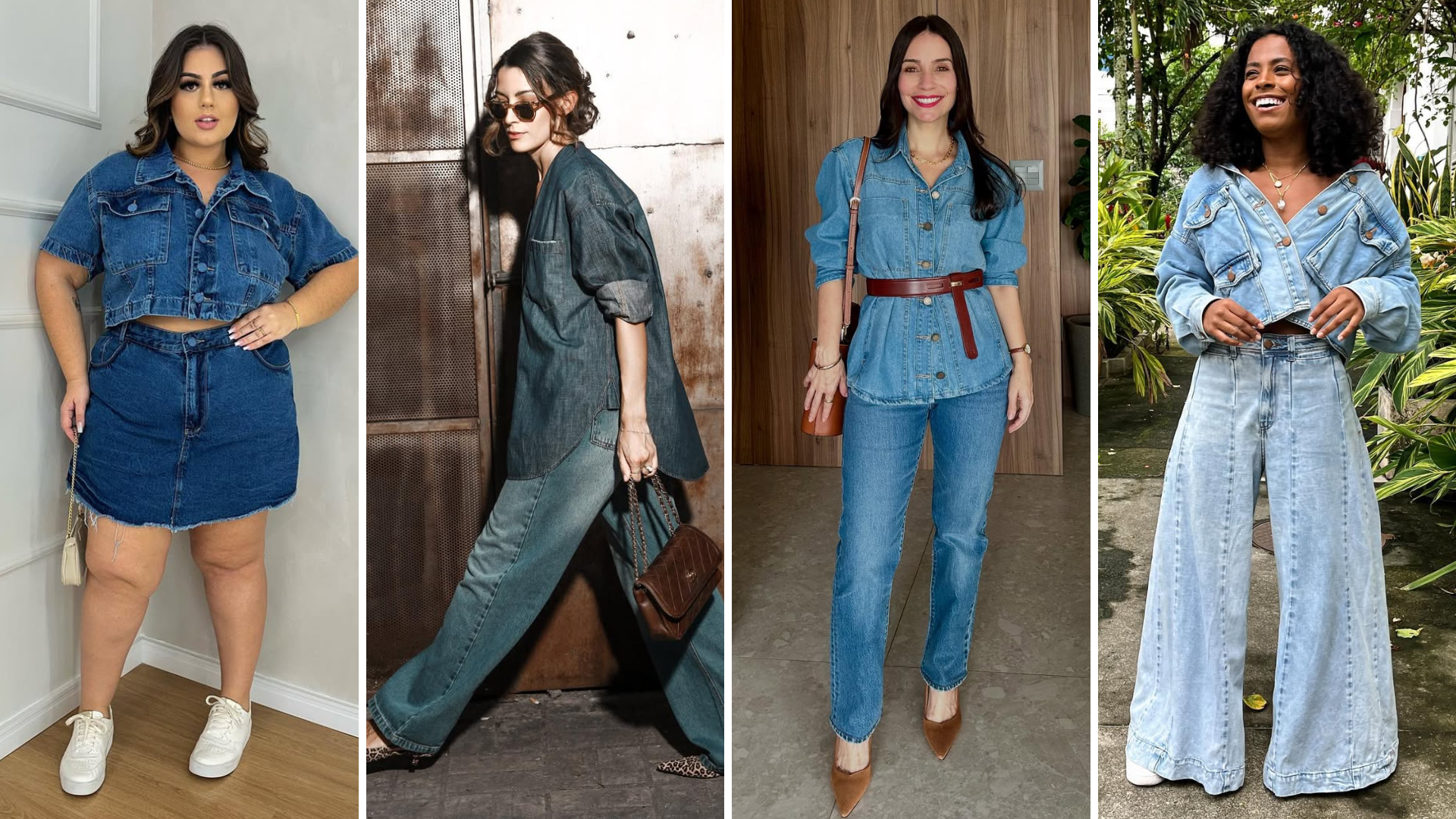 (Foto: @jacqueromodasplus, @silviahenz, @carolnferraz e @ju_abreumoraes/Instagram/Reprodução)