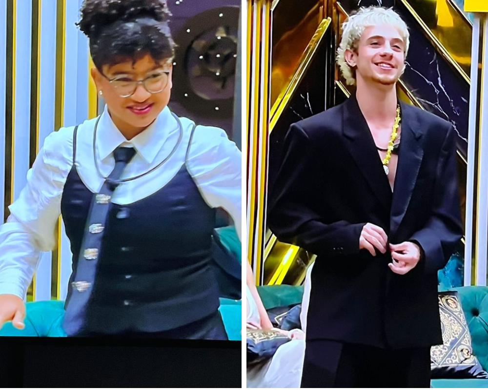 Milena e Juliano Floss (Foto: Reprodução/TV Globo)