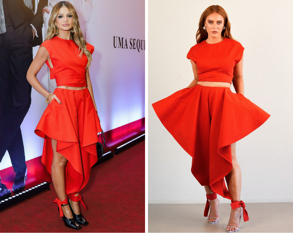 Thassia Naves e Paolla Olieira (Foto: Clayton Felizardo/Brazil News/Reprodução/Instagram)