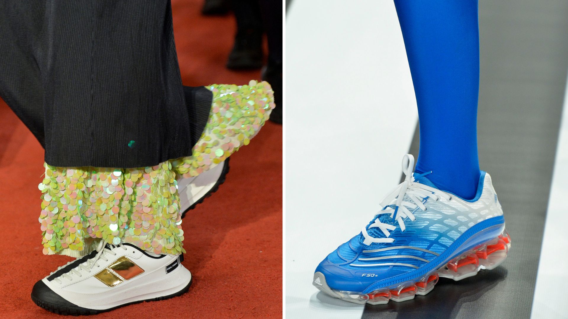 Tênis da Osklen e da Adidas (Foto: Agência Fotosite)