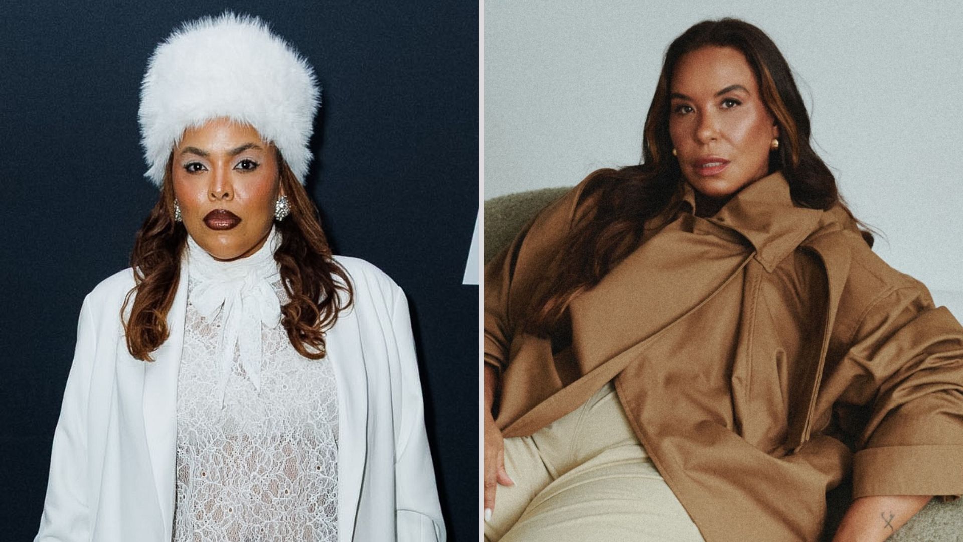 Rita Carreira e Dani Rudz (Fotos; Clayton Felizardo. Brazil News/Leca Novo/Reprodução)