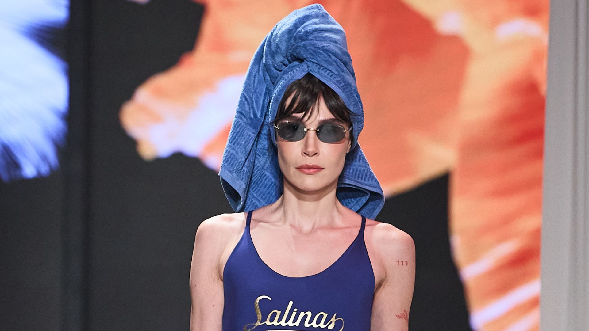 Ellen Milgrau no desfile da Salinas no Rio Fashion Week (Foto: Ze Takahashi/ @agfotosite)
