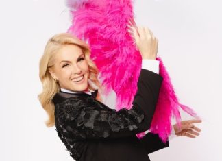 Com Ana Hickmann, reality revisita criações de Clodovil Hernandes e conta trajetória do polêmico estilista Ana Hickmann com look Vitor Zerbinato (Foto: Divulgação)