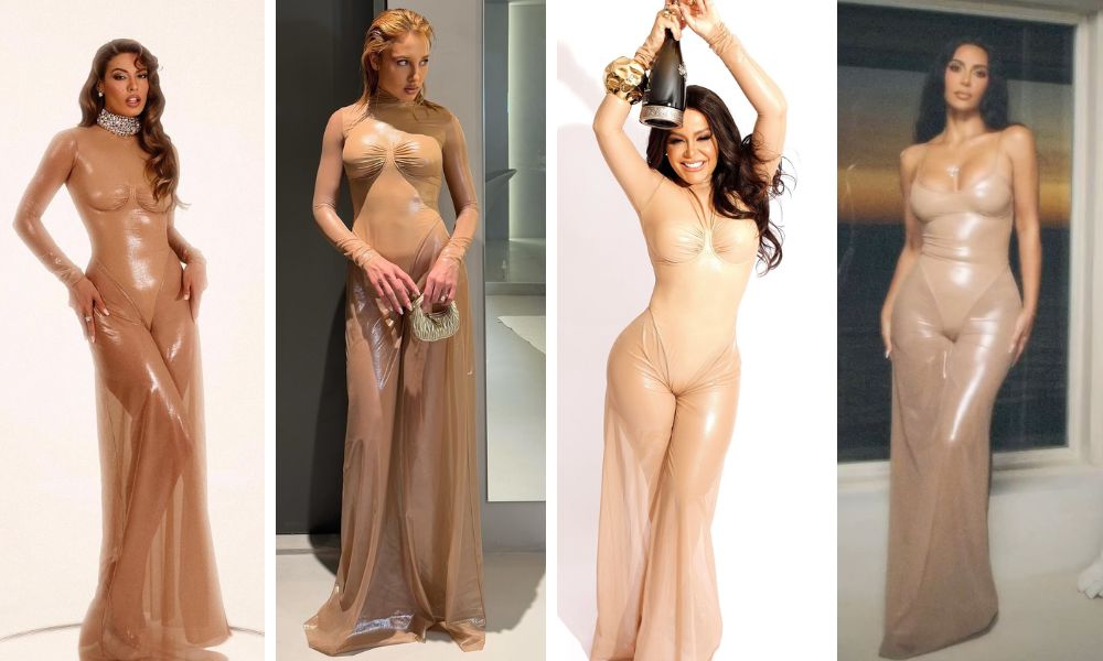 Beatriz Reis, Malu Borges, Maraisa e Kim Kardashian (Fotos: Reprodução/Instagram)
