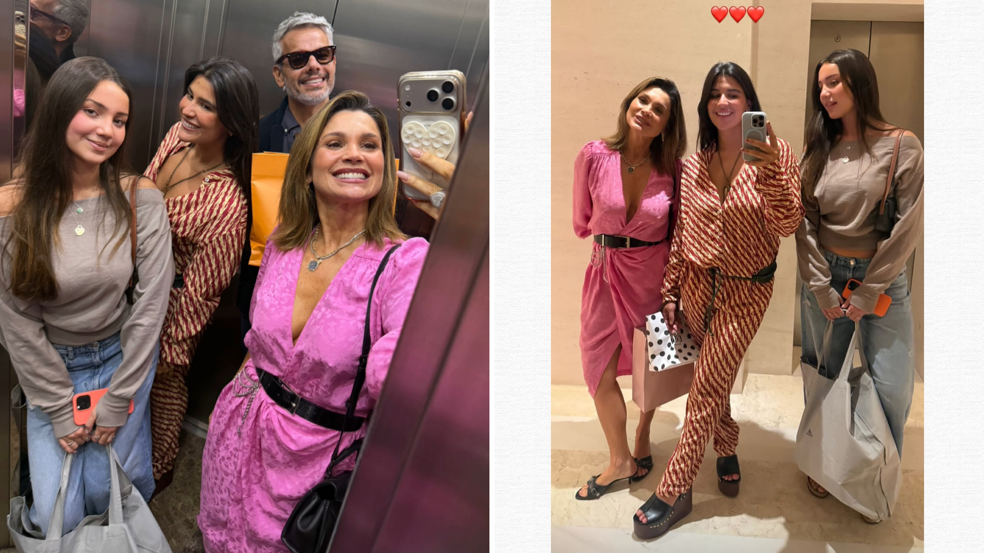 Giulia Csta, Olívia e Flávia Alessandra (Foto: @flaviaalessandra/Instagram/Reprodução)